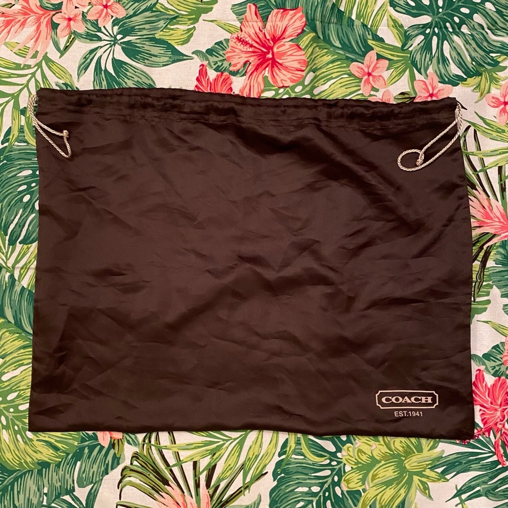 Coach Silk Dust Bag